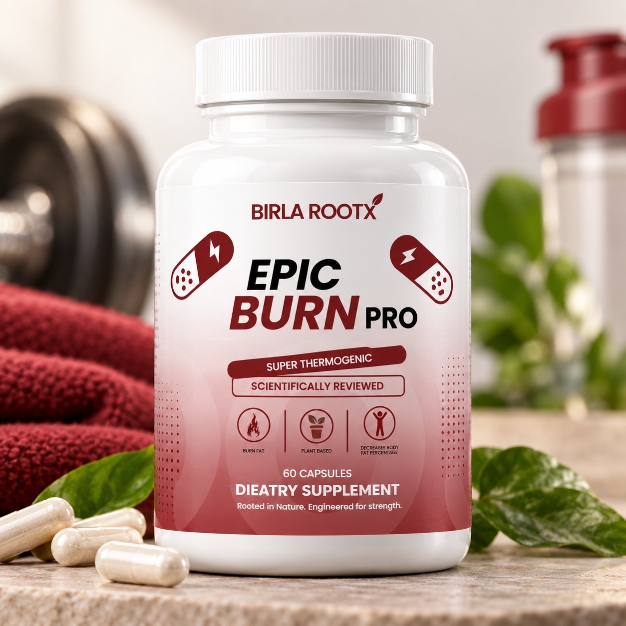 Epic Burn Pro by Birla RootX, 60 capsules